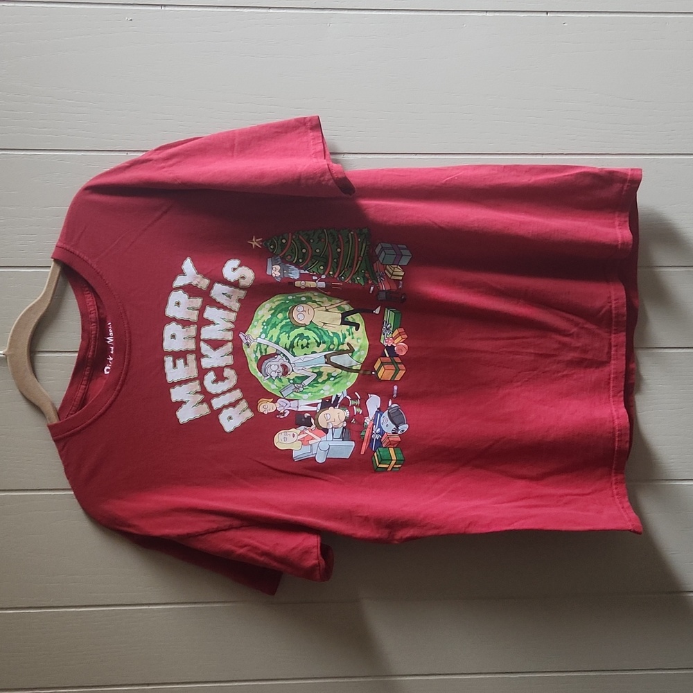 Rick And Morty Christmas Tee